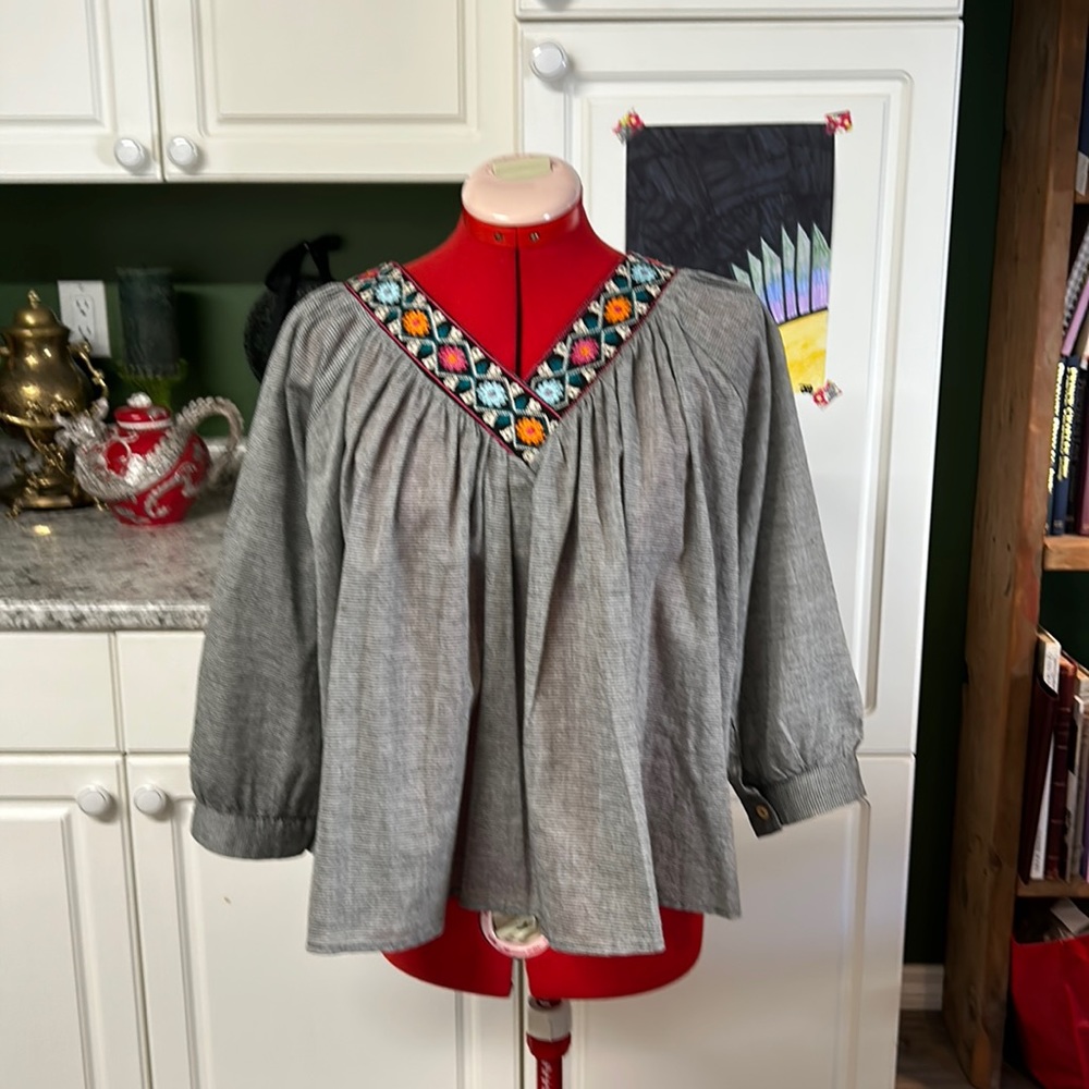 Anthropologie boho top..